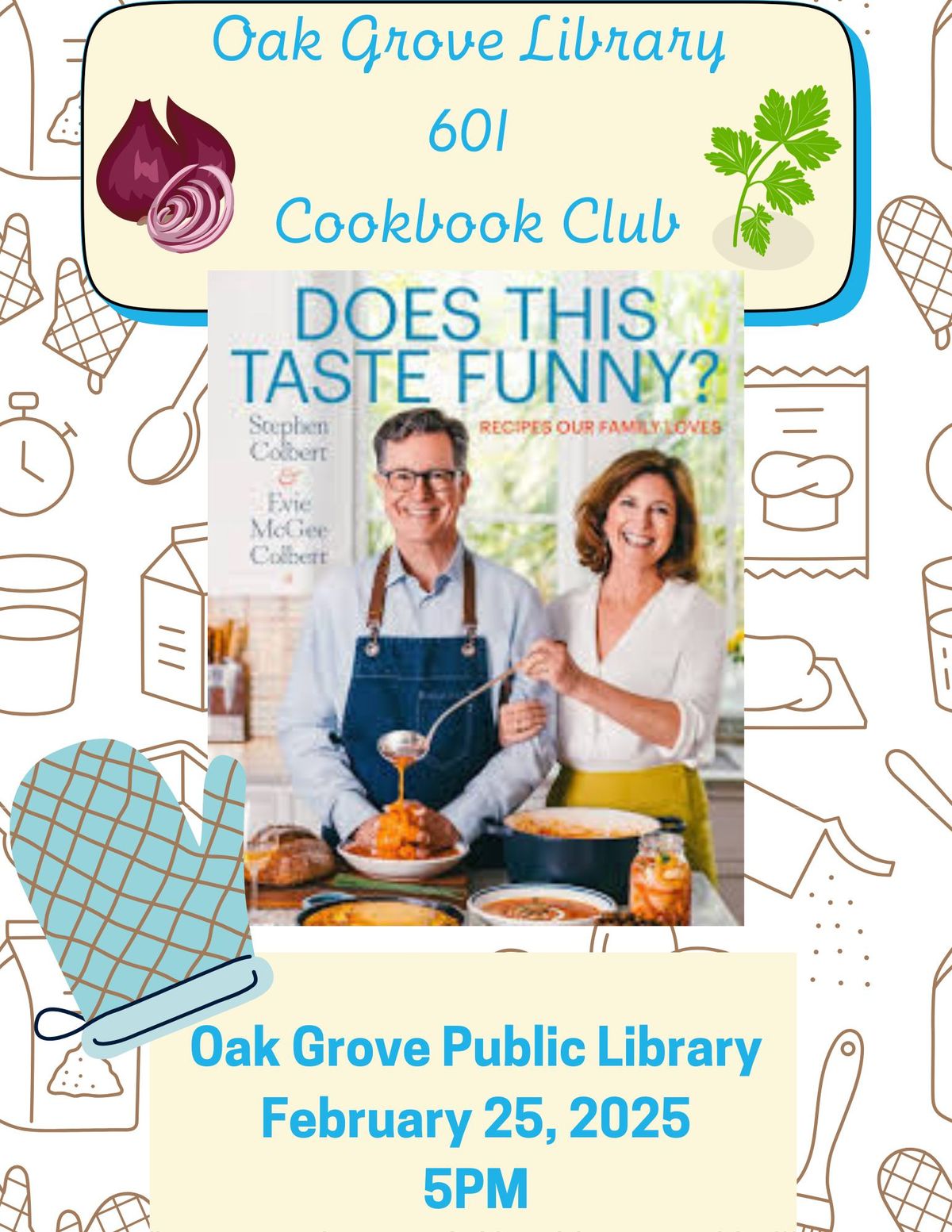 Oak Grove Library Cookbook Club 