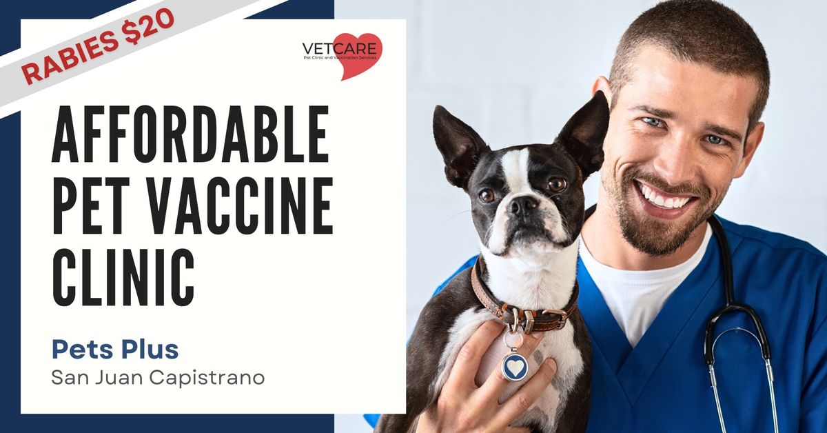 Affordable Pet Vaccine Clinic - Pets Plus SJC