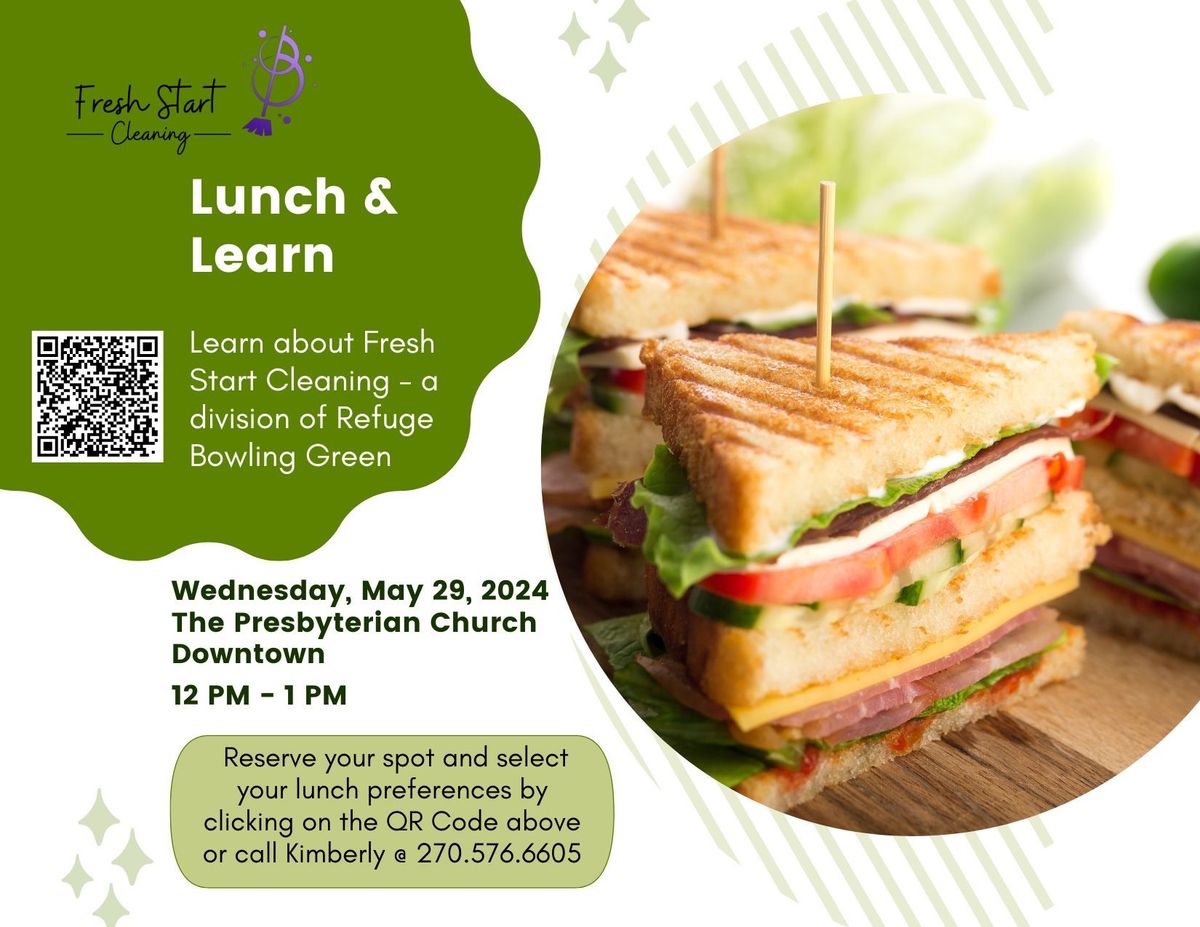 Lunch and Learn with Fresh Start