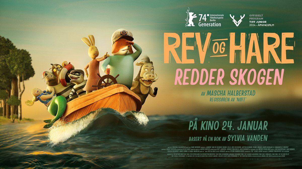 Gratis filmvisning: Rev og Hare redder skogen \ud83c\udfac