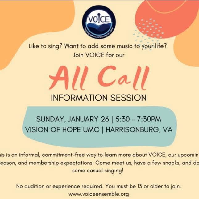 Spring 2025 All Call Information Session