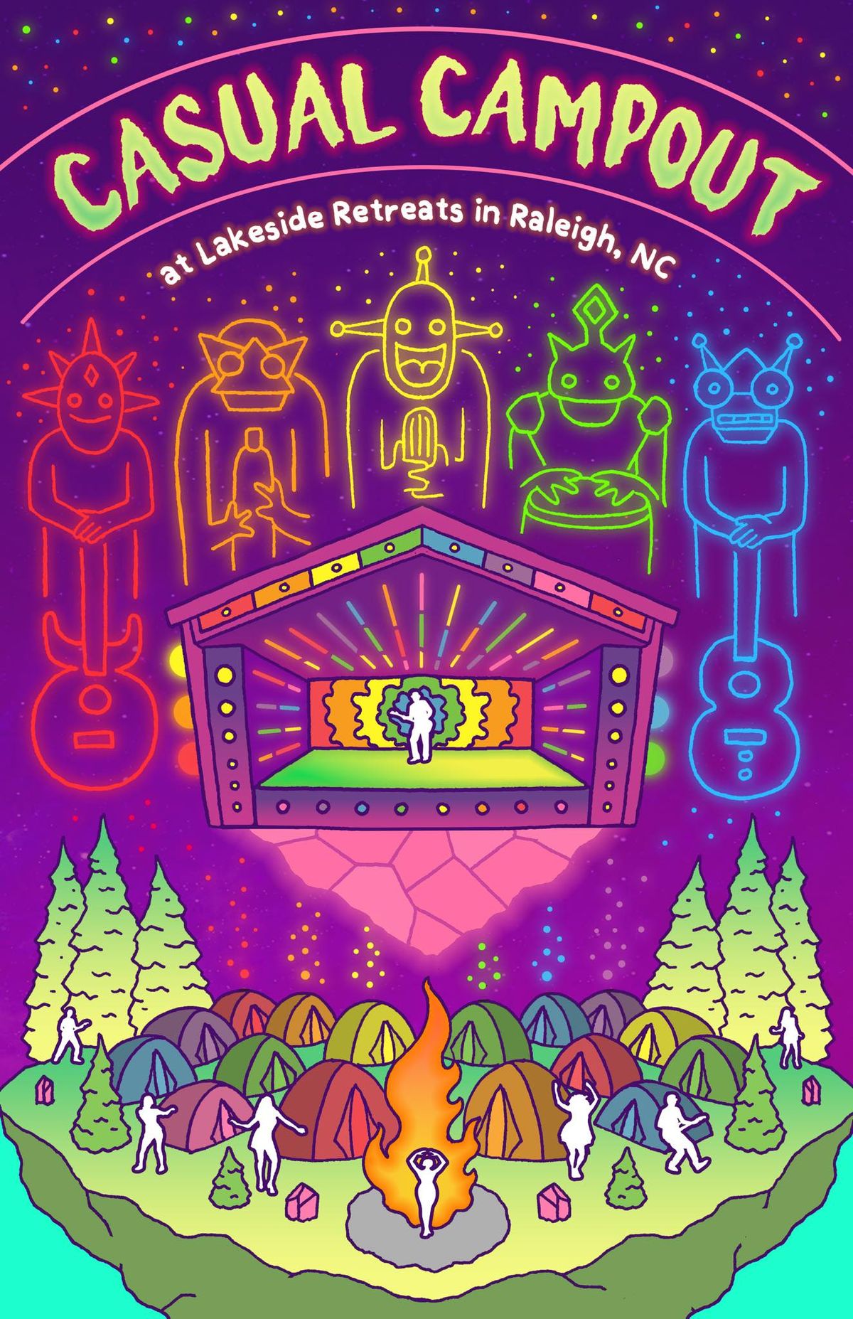 Casual Campout Music Festival - May 9-11th, 2025