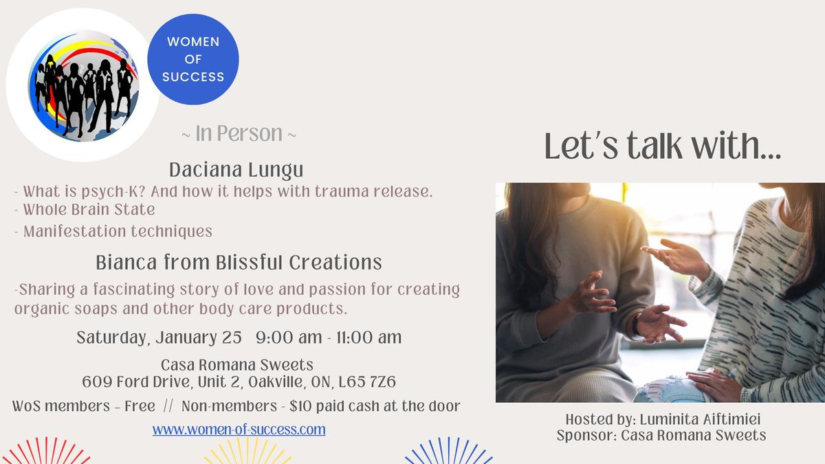 Let's Talk with Daciana Lungu & Bianca from Blissful Creations