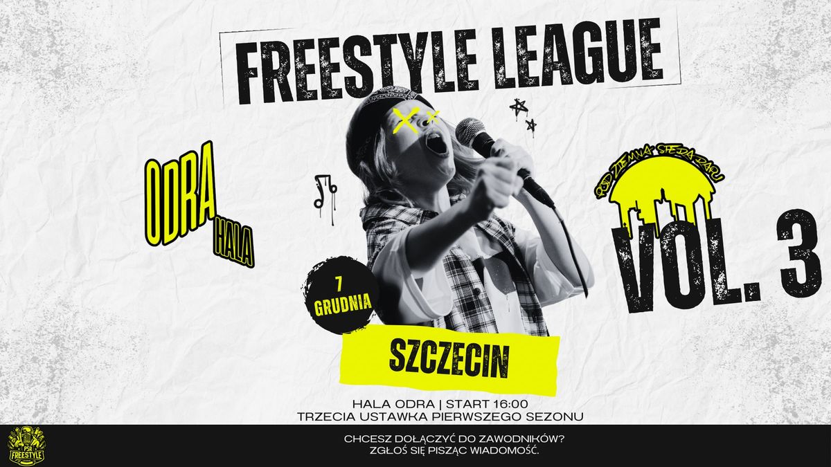 PSR Freestyle League Szczecin \/\/ Sezon 1N3 \/\/ Hala Odra \/\/ 07.12 \/\/ 