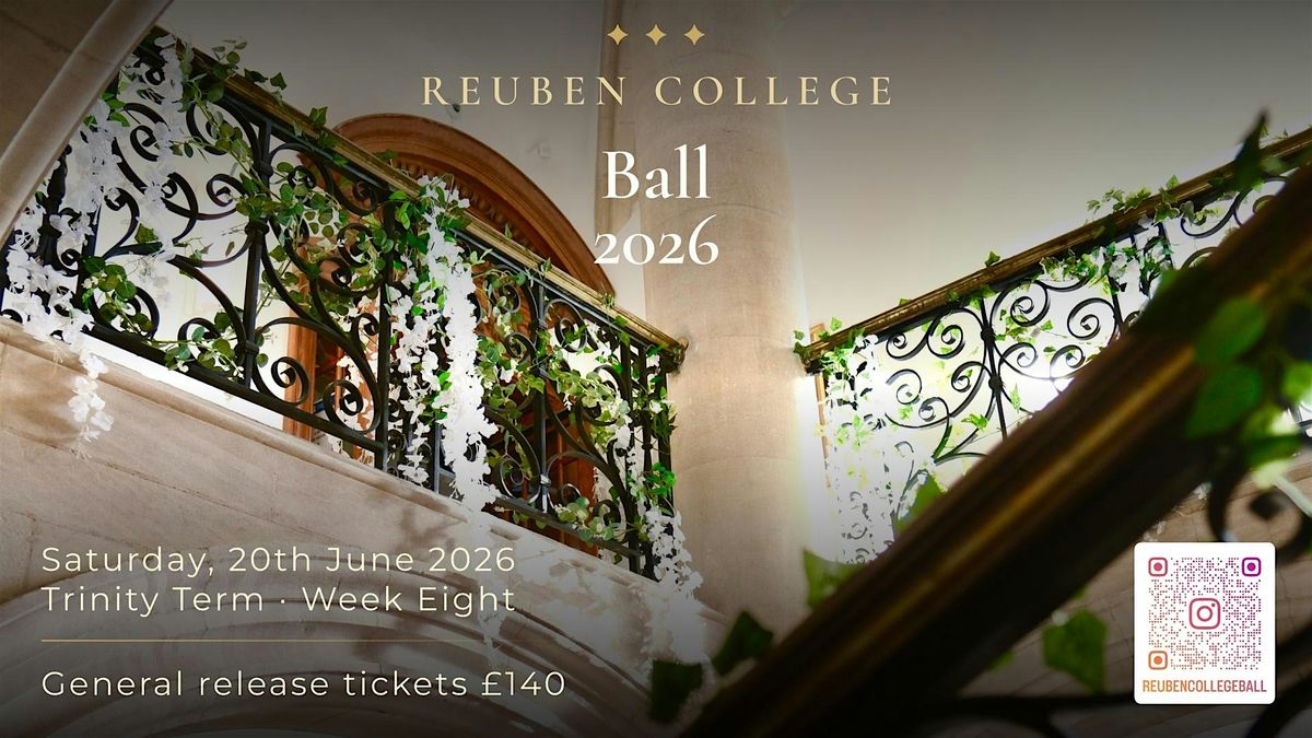 Reuben College Oxford - Ball 2026