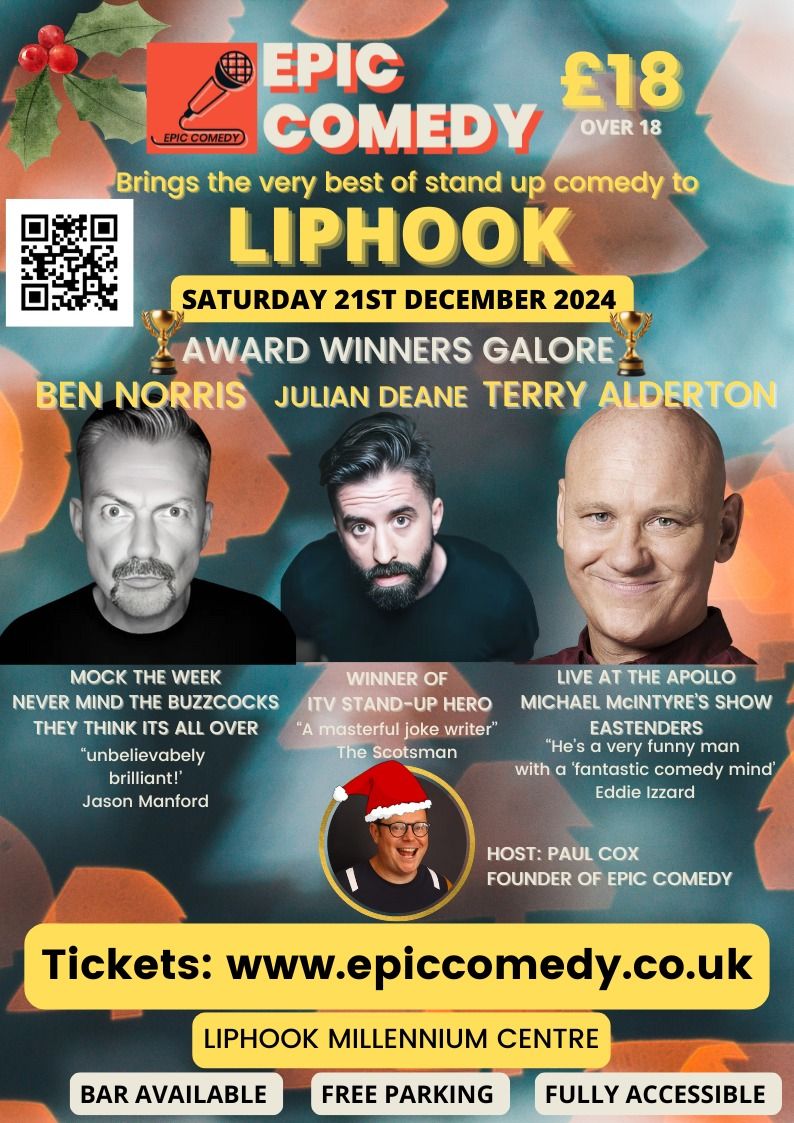 Epic Comedy Liphook - 21st December 2024