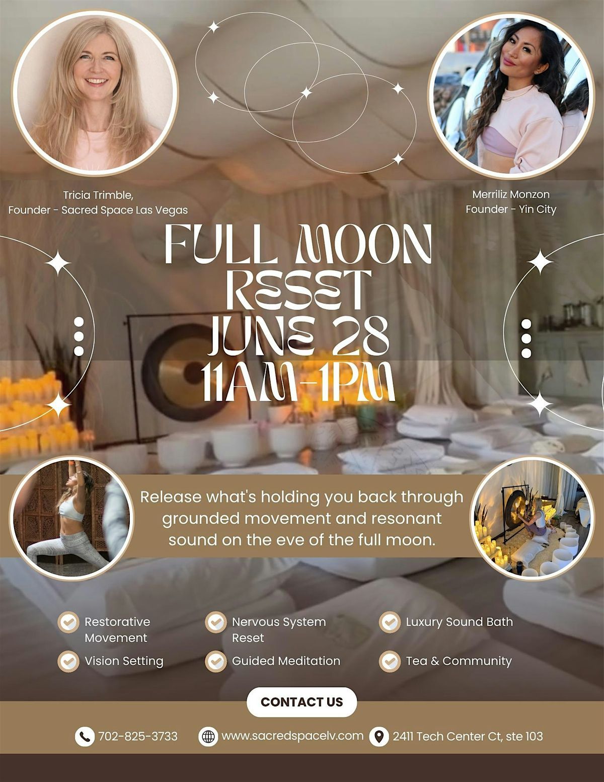 Full Moon Reset - Movement, Meditation & Luxury Sound Bath