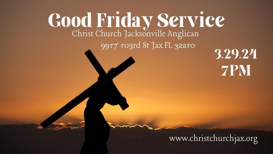 Good Friday Service at Christ Church