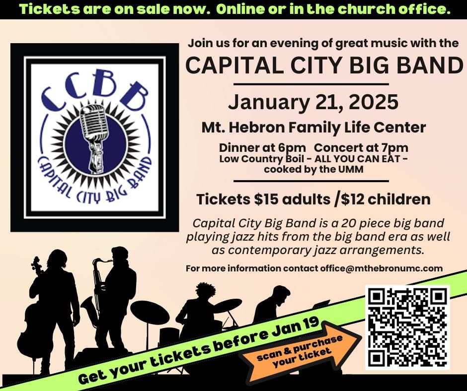 Mt. Hebron Capital City Big Band and Low Country Boil