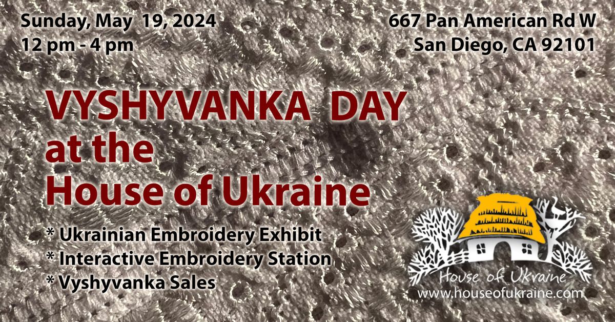 Vyshyvanka Day at the House of Ukraine