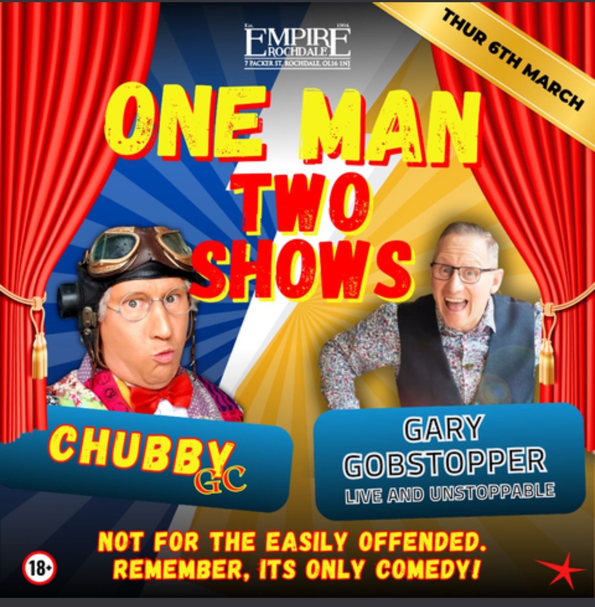 The Chubby GC Live and Gary Gobstopper Show 