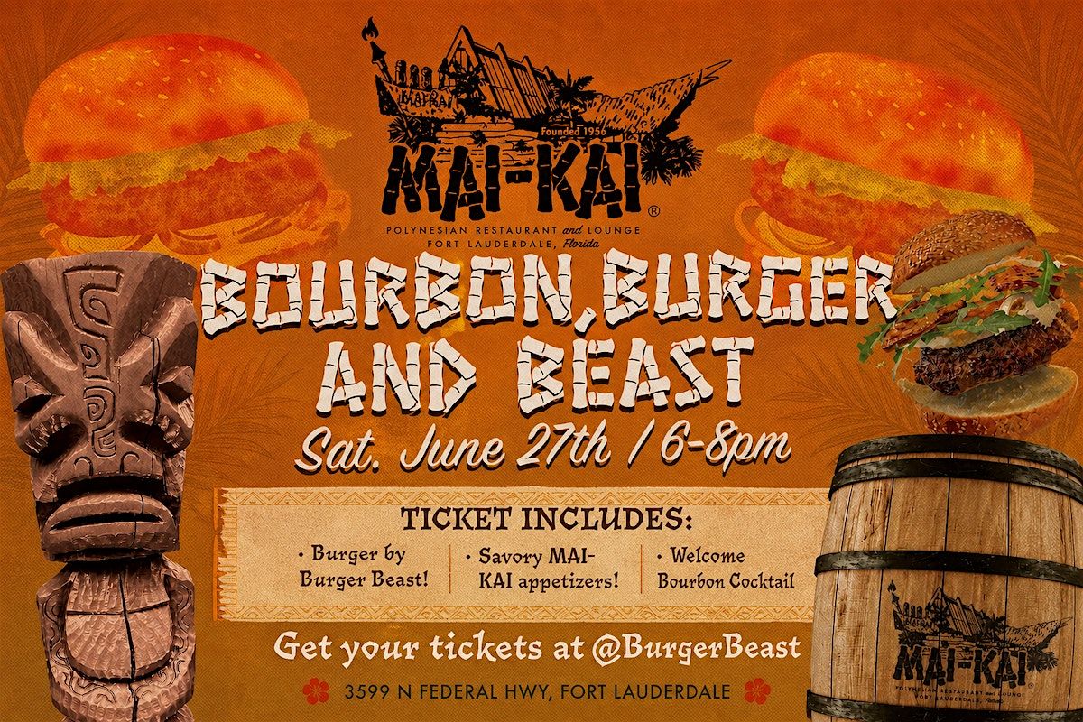 BOURBON, BURGER AND BEAST Dinner 2026