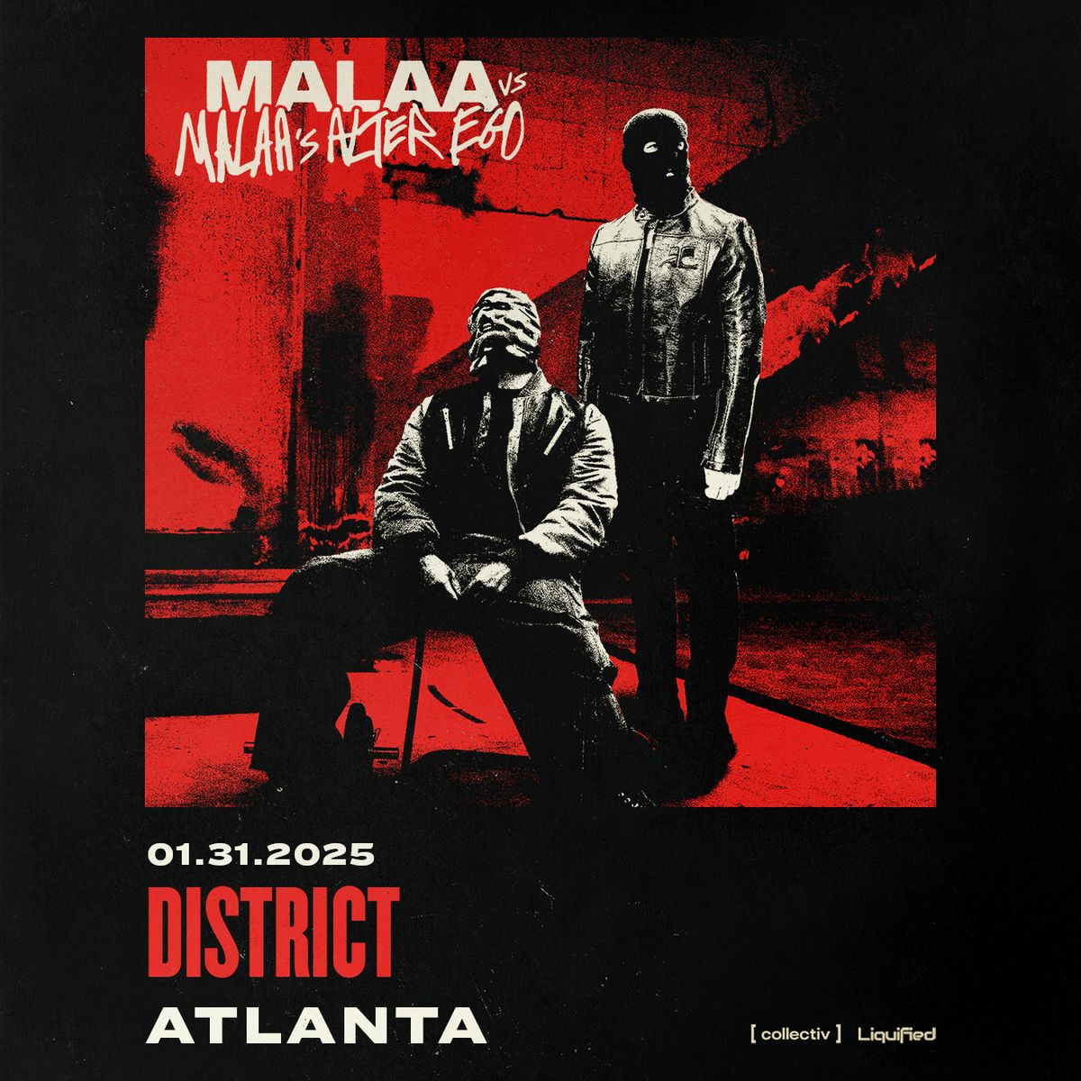 Malaa Vs. Malaa's Alter Ego at District | Atlanta, GA