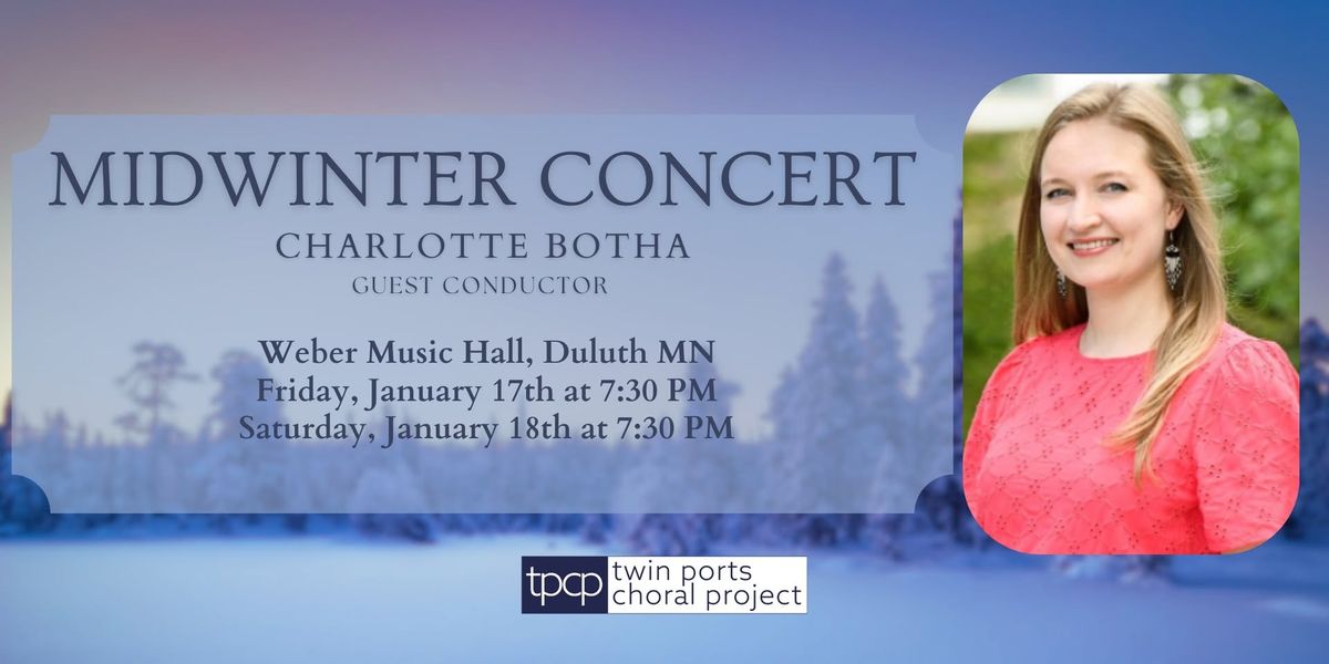 Midwinter Concert | Guest Conductor, Charlotte Botha