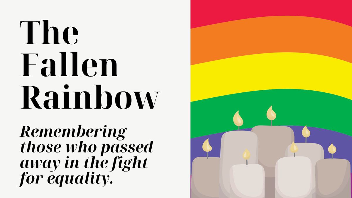 The Fallen Rainbow: Candlelight vigil