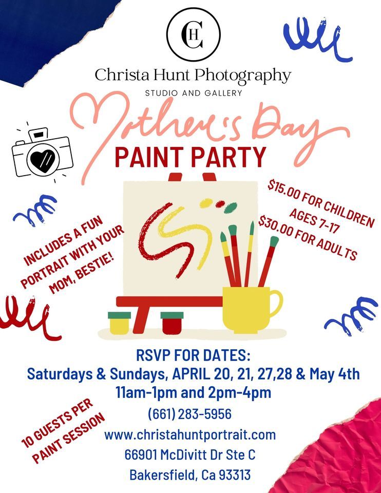 Mother's Day Paint Parties!