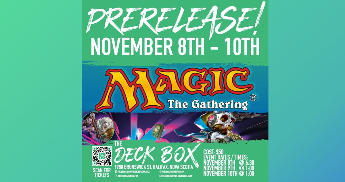 Magic the Gathering Foundations - Magic the Gathering Prerelease! (Saturday November 9th @ 1:00pm)