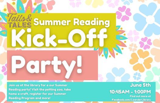 Summer Reading Kick-Off Party!