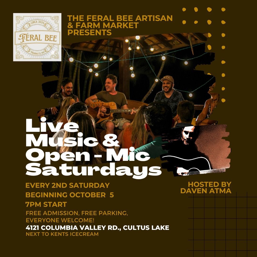 Open Mic Music Night @The Feral Bee 