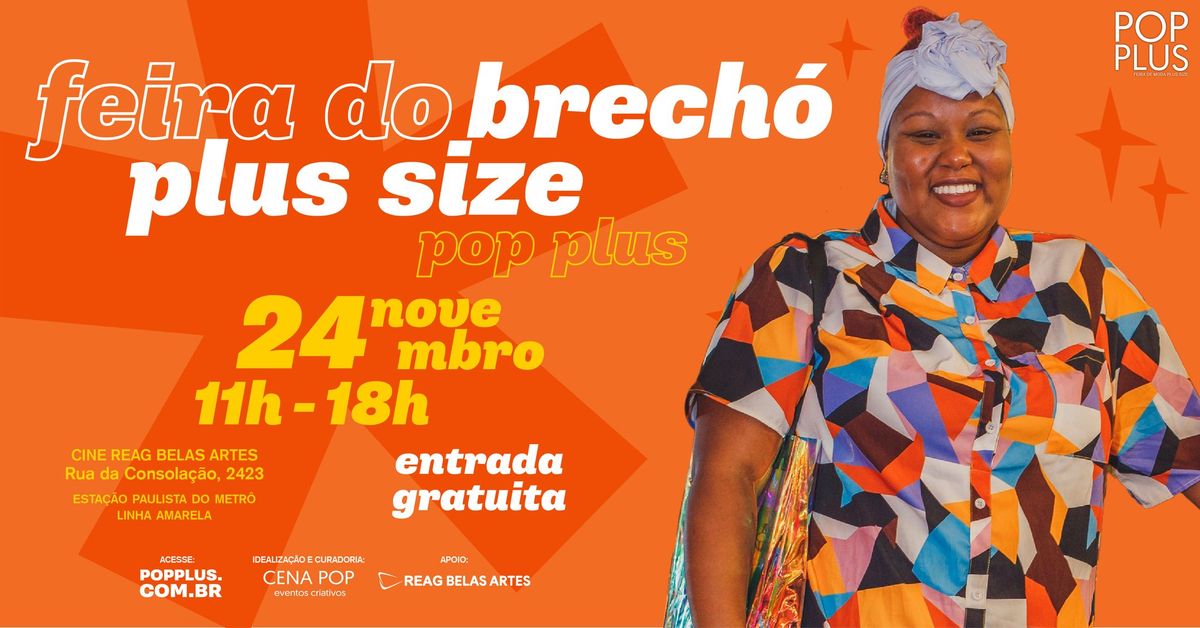 Feira do Brech\u00f3 Plus Size @ Cine Reag Belas Artes :: 24 de novembro, domingo :: ENTRADA GRATUITA