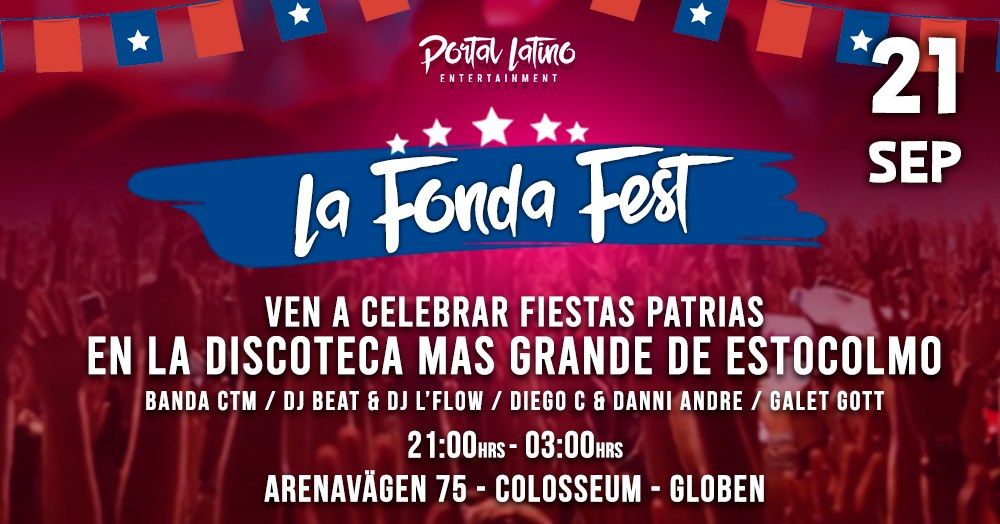 LA FONDA FEST - FIESTAS PATRIAS DE CHILE 21 sep. 21:00 - 03:00