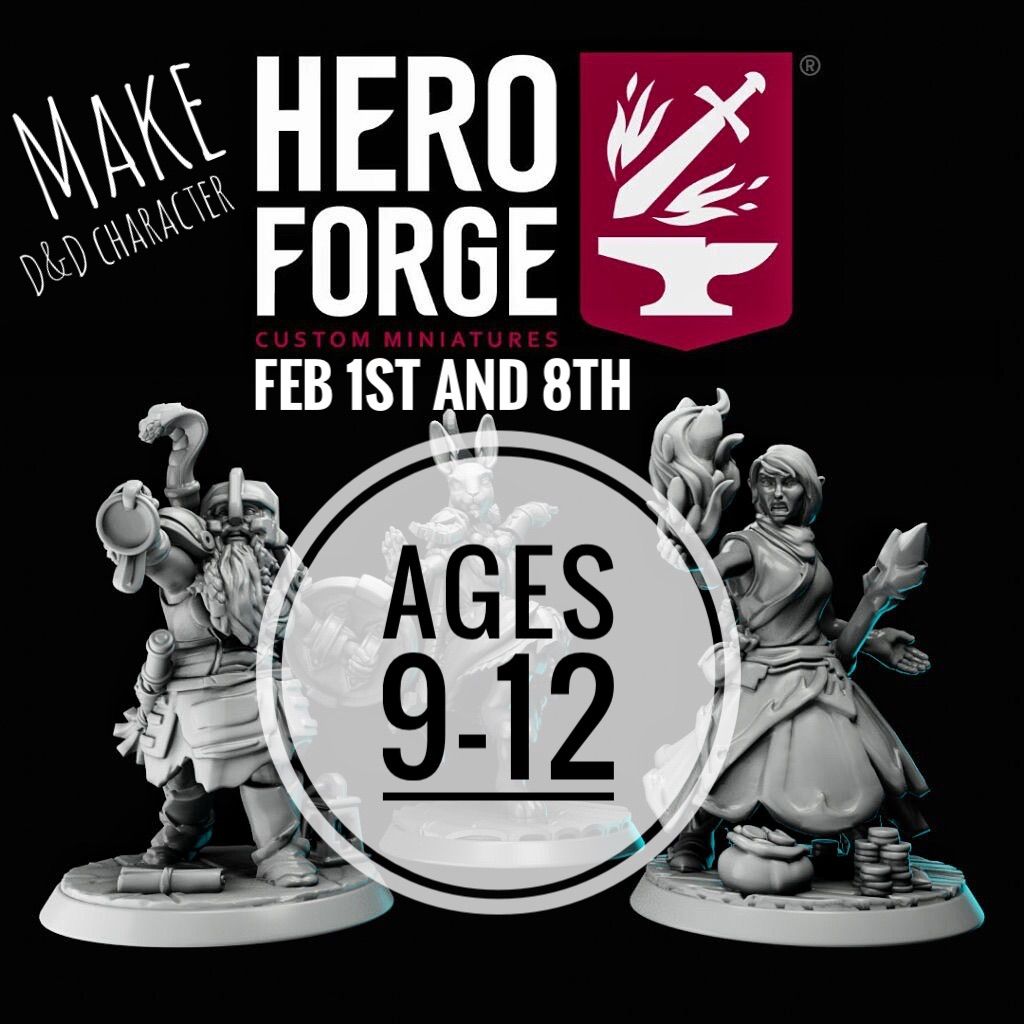 Design D&D Miniatures (Ages 9-12) 