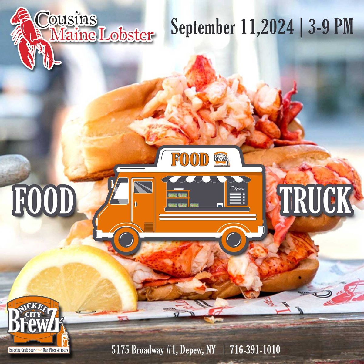 \ud83c\udf7b\ud83e\uddaa\ud83e\udd9e Cousins Maine Lobster Food Truck \ud83e\udd9e\ud83e\uddaa\ud83c\udf7b