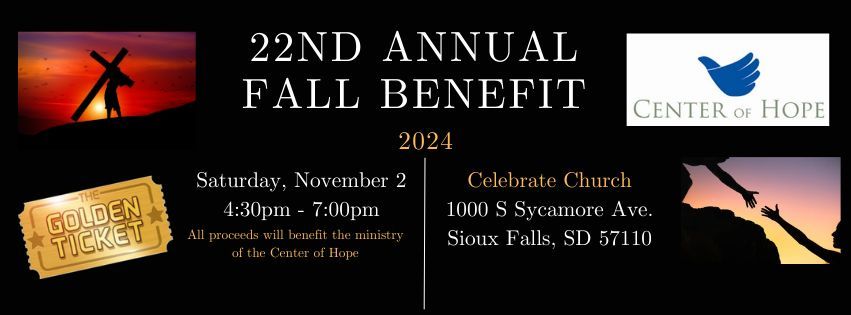 22nd Annual Fall Benefit - Center of Hope