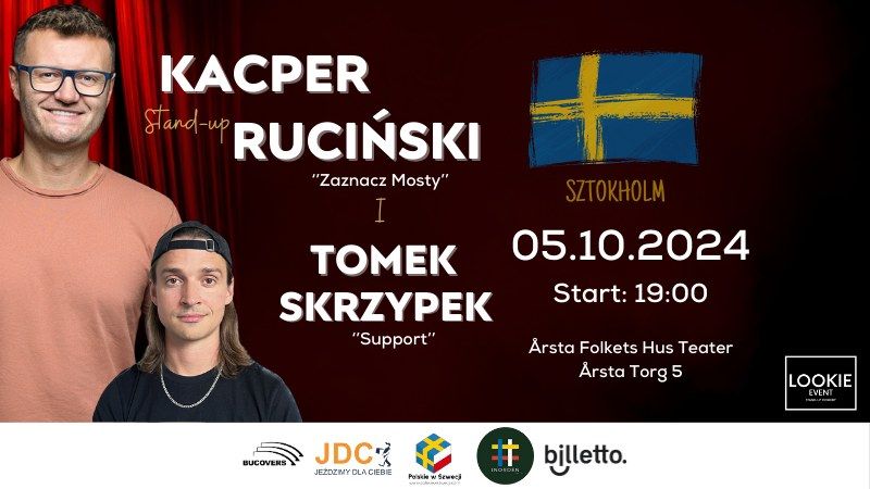 Stand-up Sztokholm - Kacper Ruci\u0144ski + Tomek Skrzypek