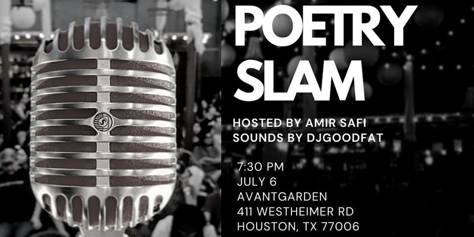 Write About Now Poetry Slam