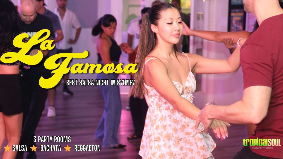 LA FAMOSA: 28TH NOVEMBER - SALSA + BACHATA + REGGAETON SOCIAL DANCE PARTY