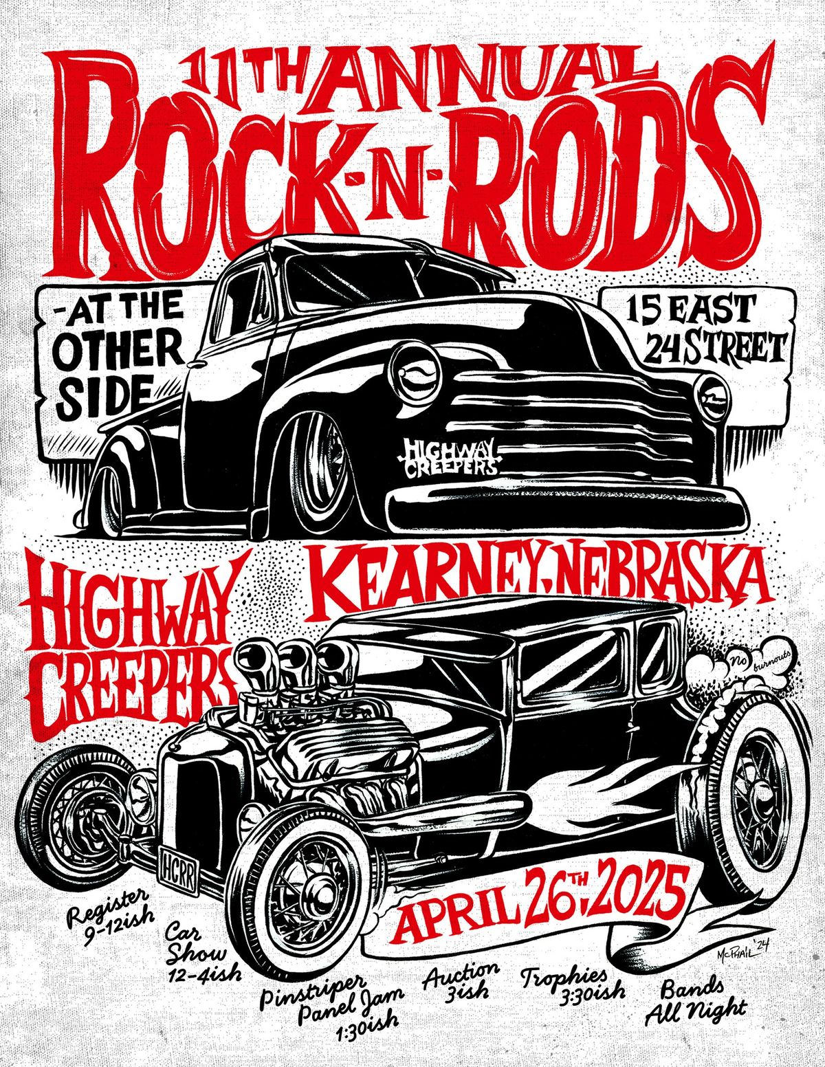 Highway Creepers Rock N Rods | 11th ish