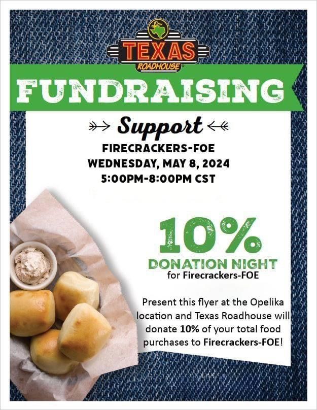 Firecrackers-FOE Fundraiser