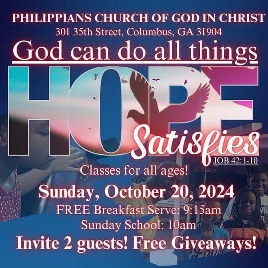 Sunday School at Philippines COGIC 