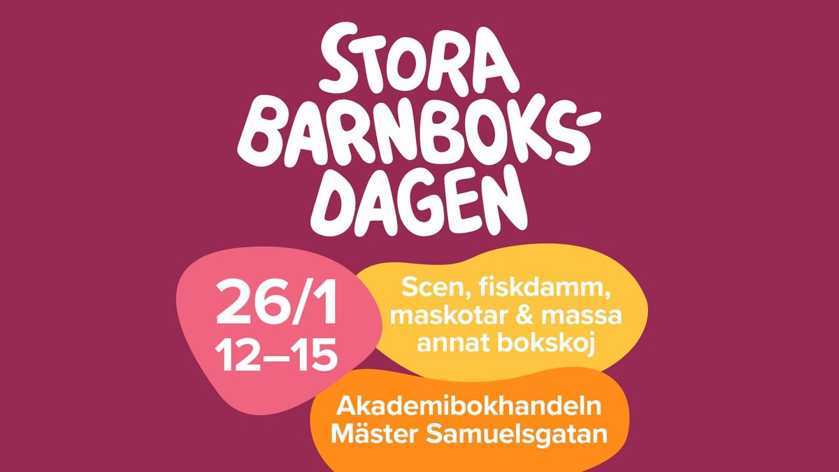 Stora barnboksdagen 2025