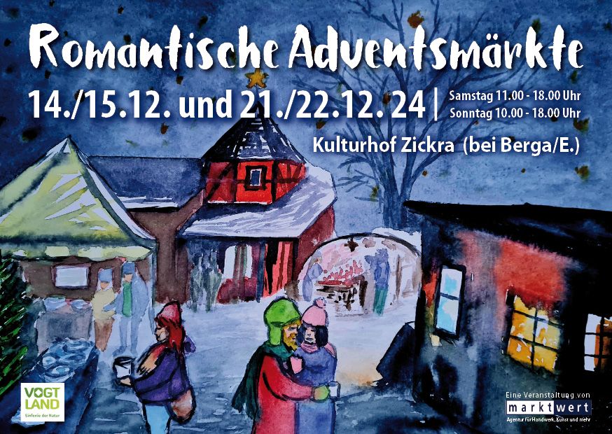 Romantischer Adventsmarkt