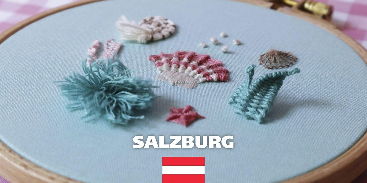 Under The Sea: Introduction to Raised Embroidery in Salzburg