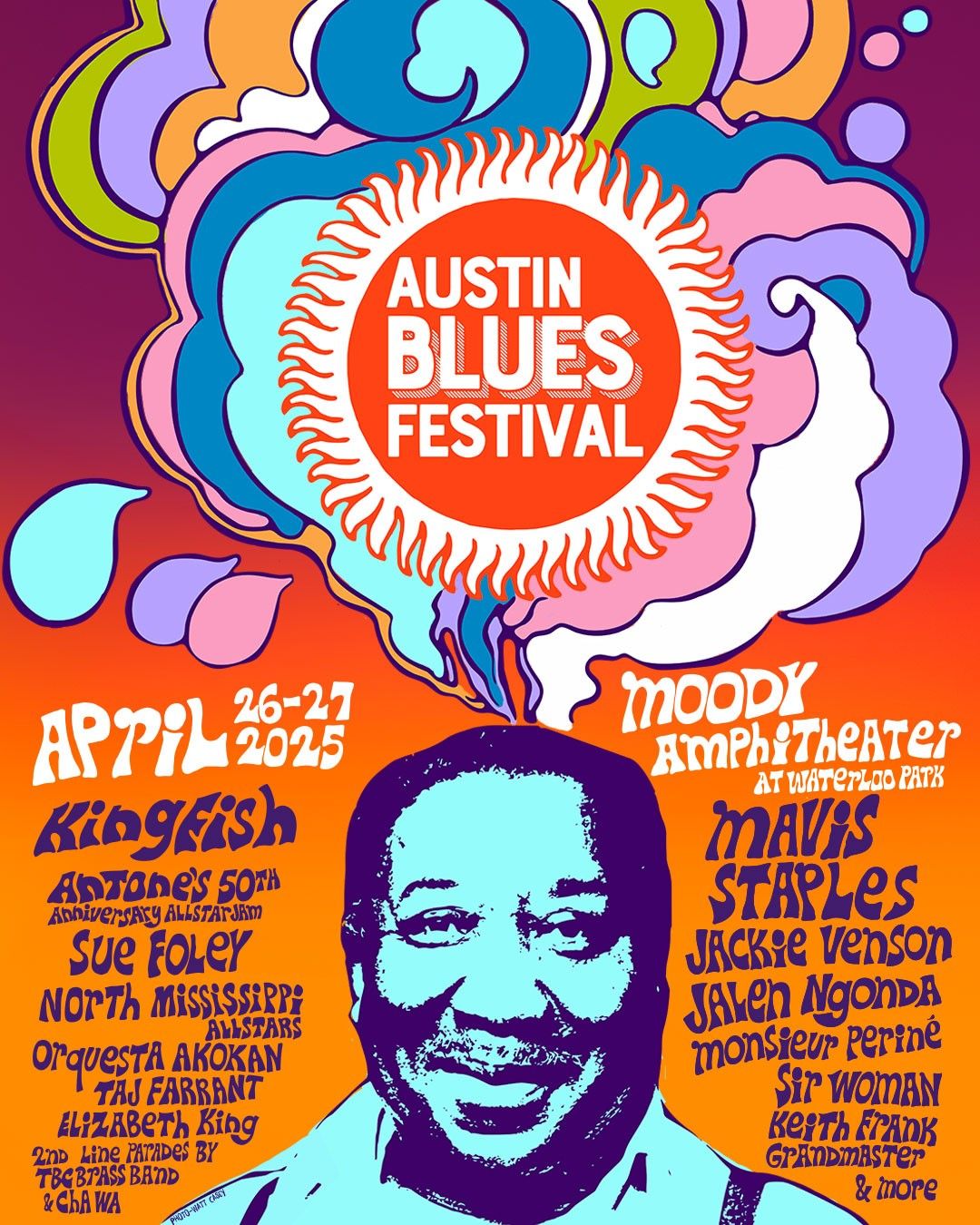 Austin Blues Festival: Christone Kingfish Ingram  North Mississippi Allstars  Antone's 50th Anniversary Allstar Jam & Sue Foley - Saturday