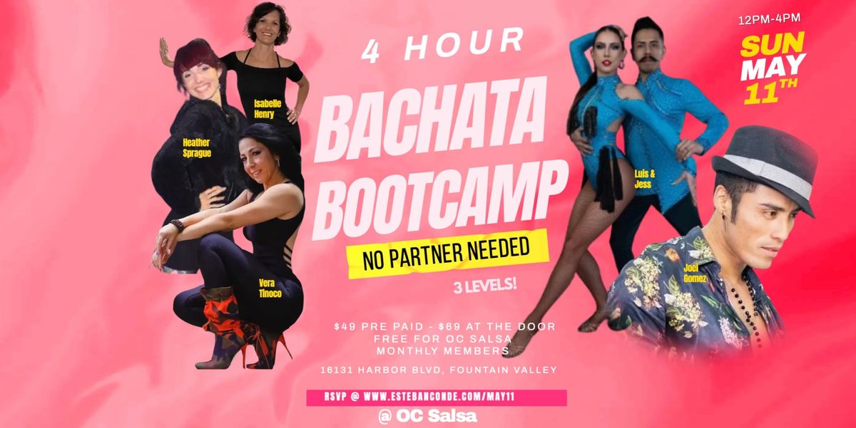 Bachata Bootcamp "How to Dance Bachata in 1 Day"