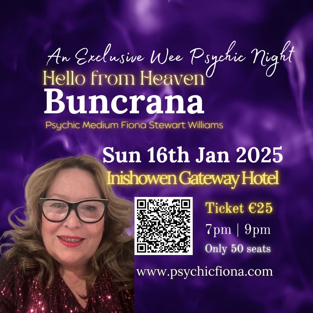 A Wee Psychic Night in Buncrana