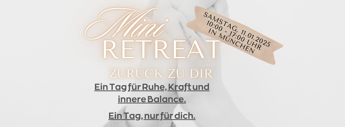 Mini-Retreat f\u00fcr Frauen "Zur\u00fcck zu dir"