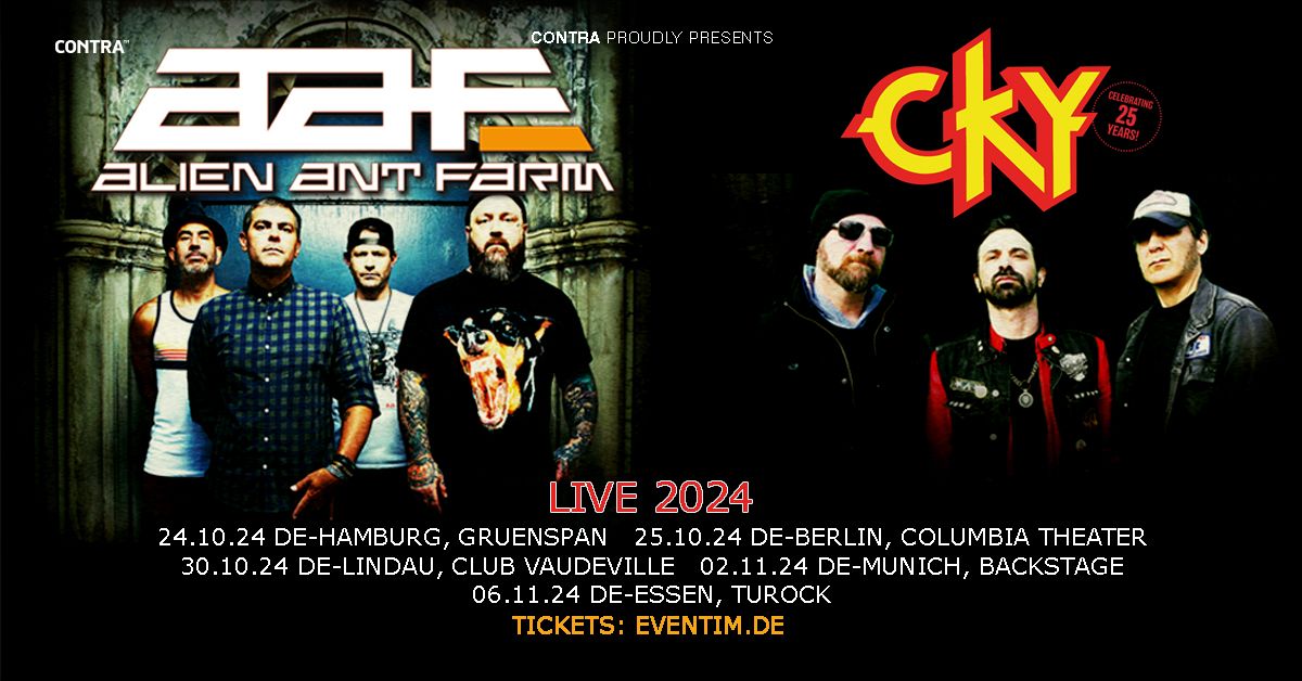 Alien Ant Farm & CKY - LIVE 2024 | Hamburg