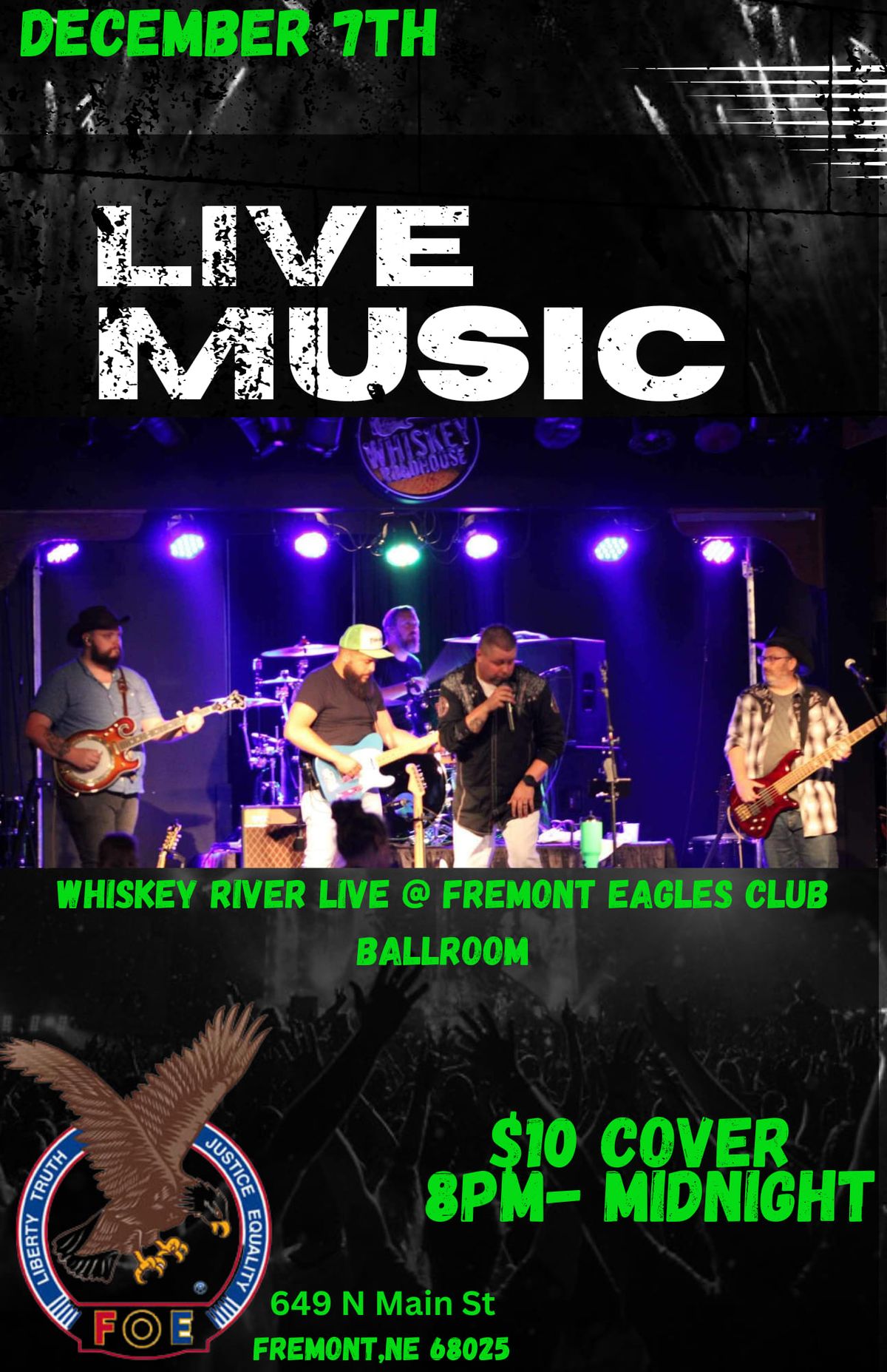 Whiskey River @ Fremont Eagles Club 