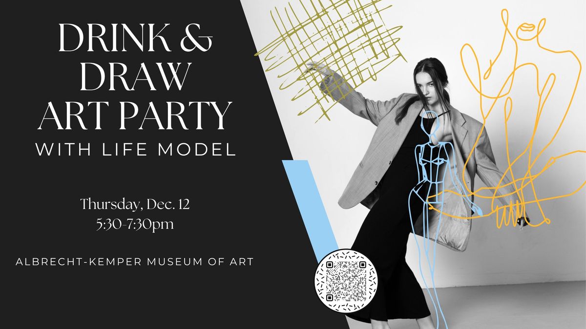 Drink & Draw Art Party at the AKMA