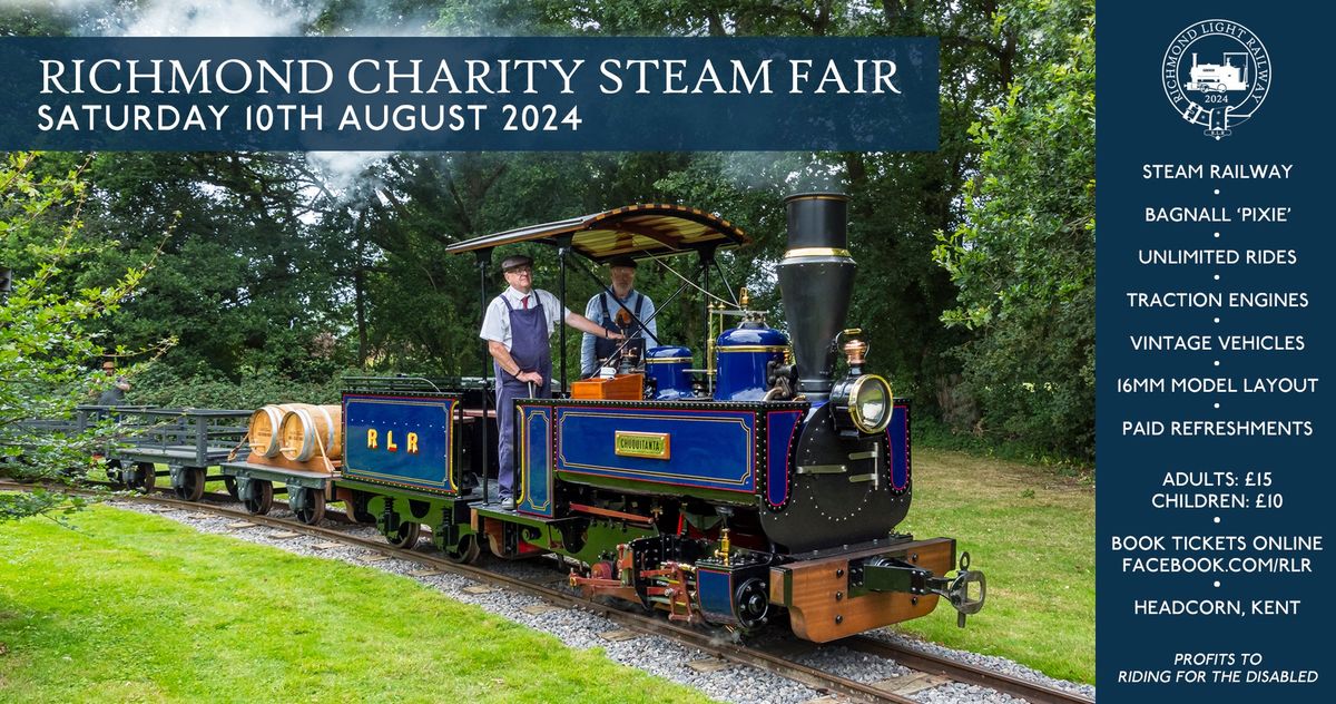 Richmond Charity Steam Fair 2024