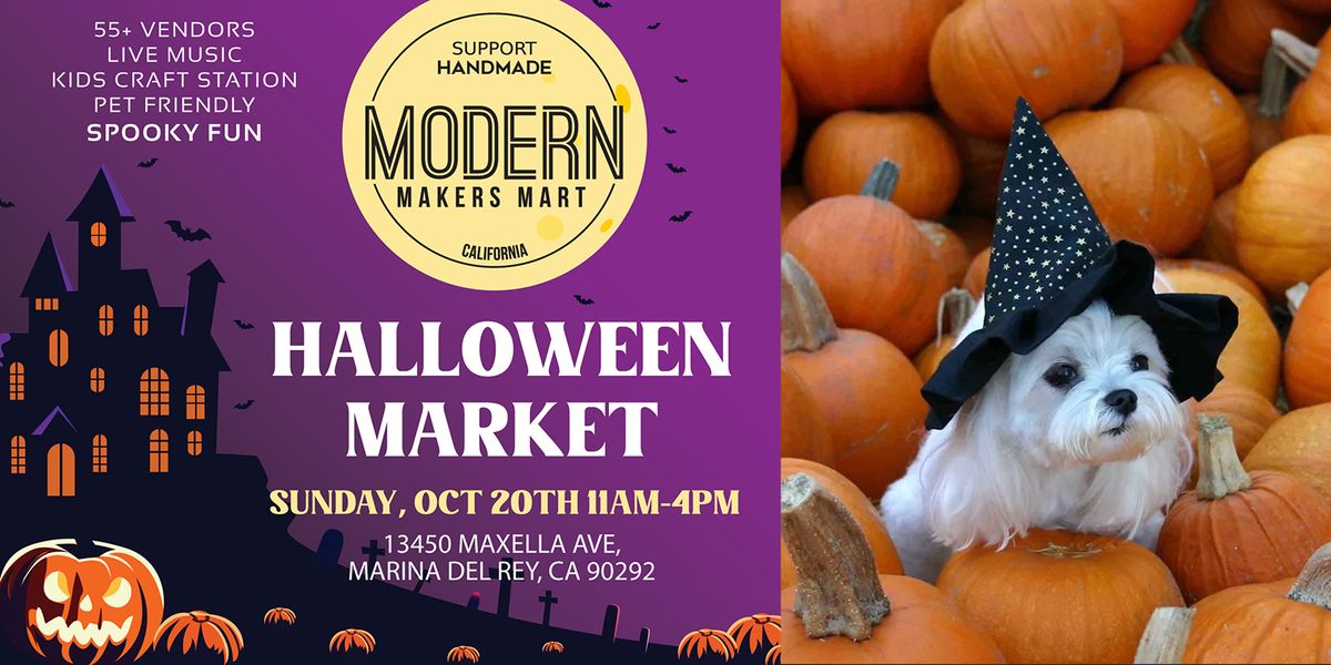 Modern Makers MartHalloween Market - Marina Del Rey