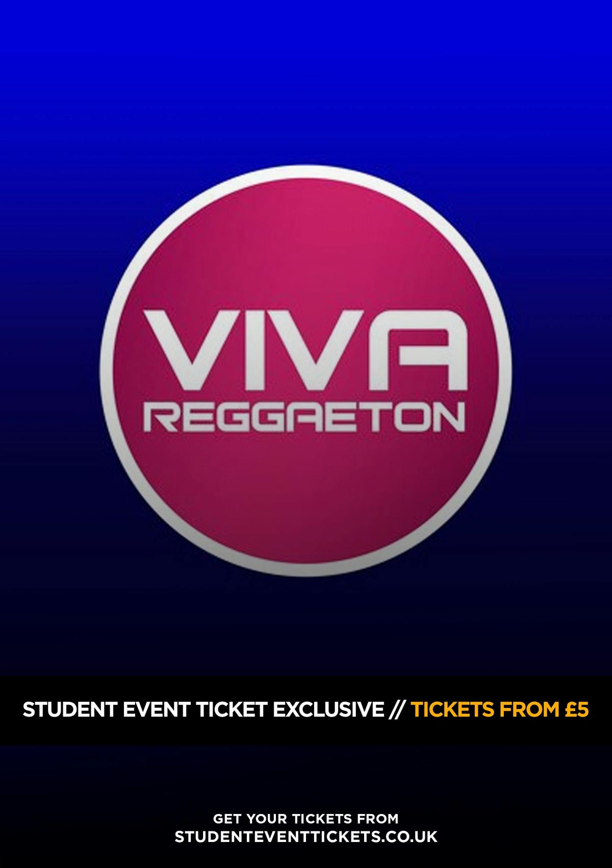 VIVA REGGAETON - SATURDAY 1ST MARCH