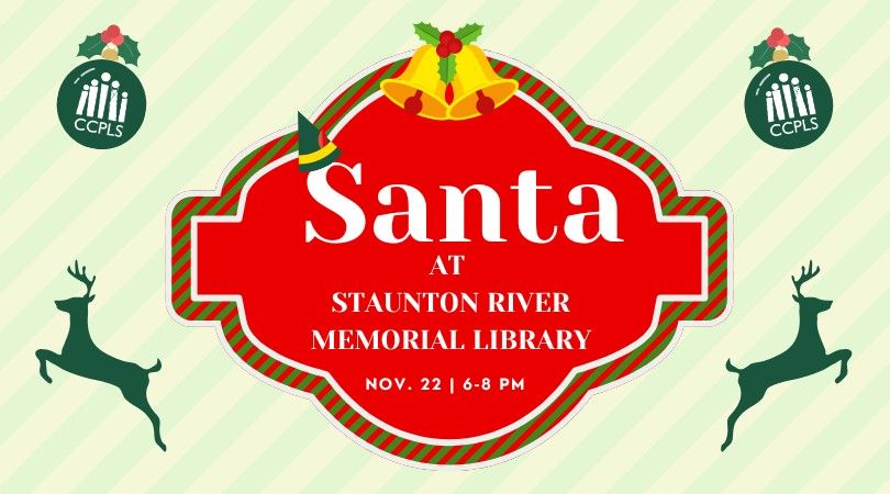 Santa at Staunton River Memorial Library - Altavista