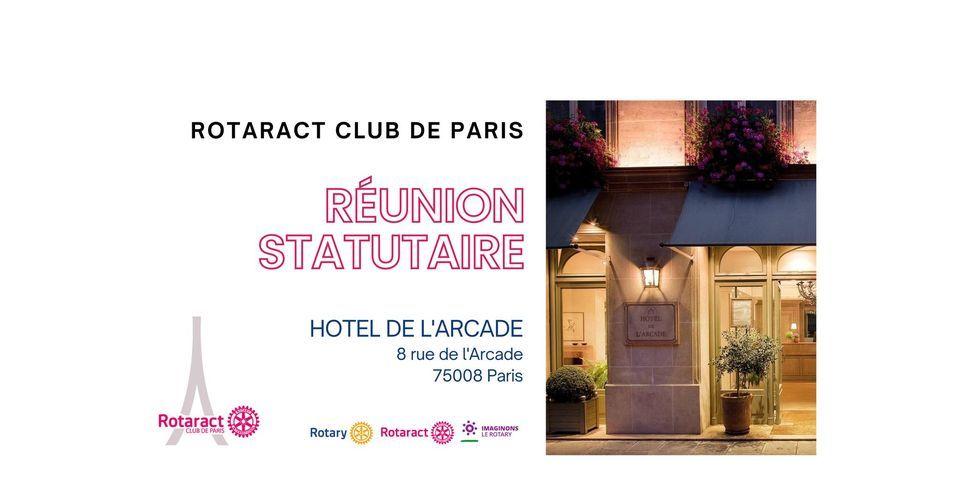 R\u00e9union Rotaract Club de Paris #6