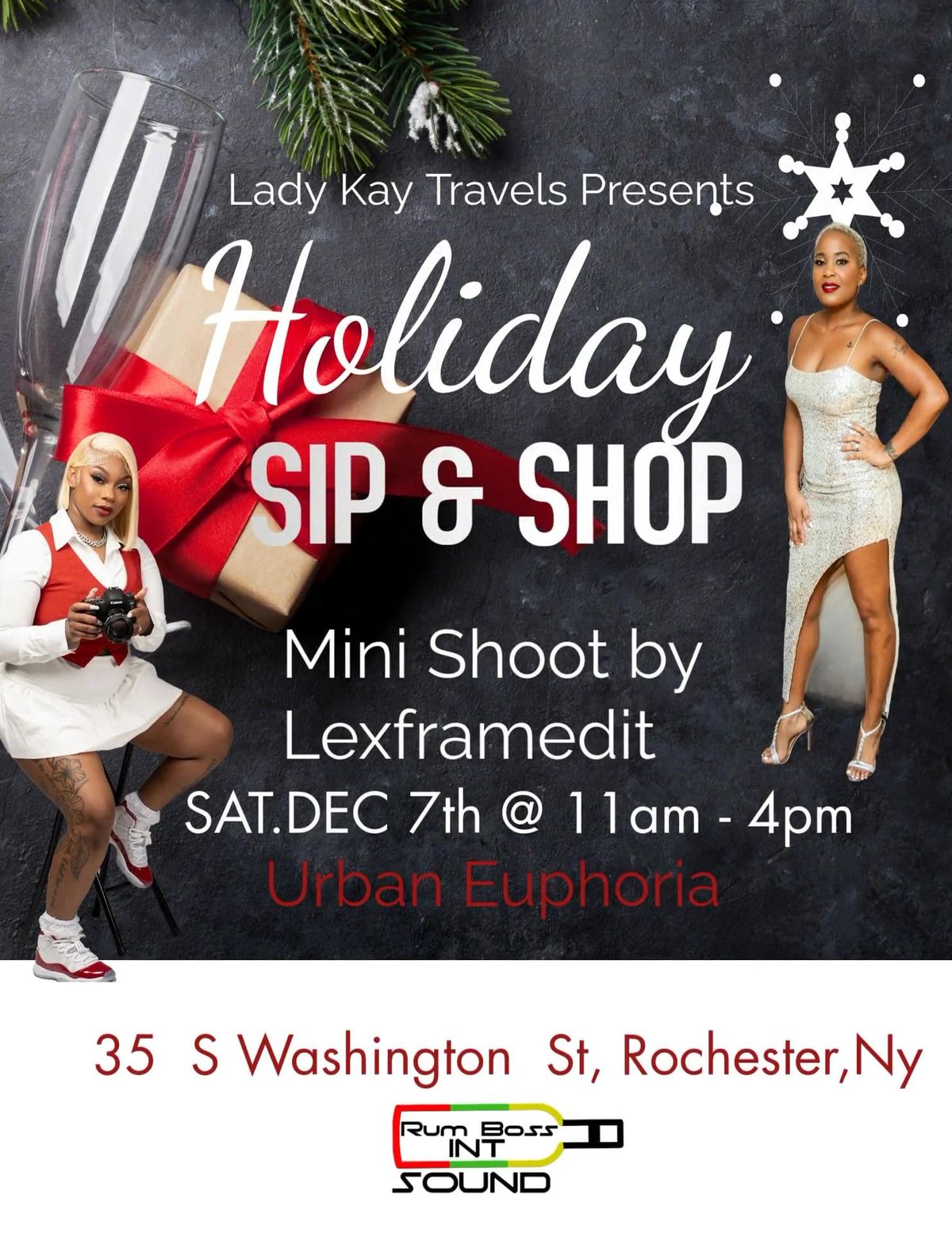 Holiday Sip and Shop